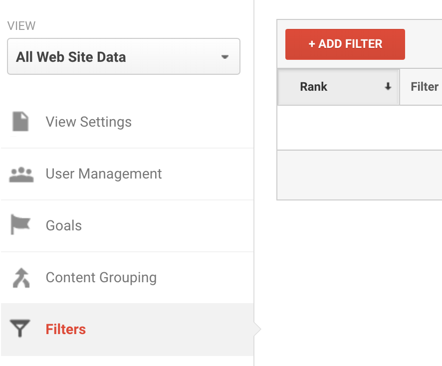 How to create a filter in Google Analytics